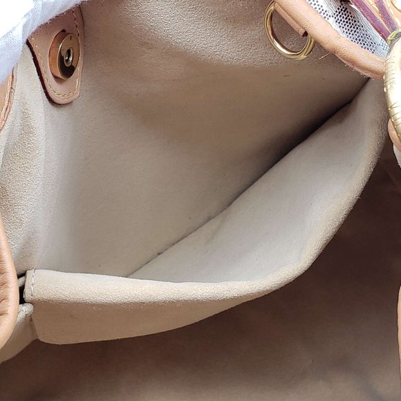 100% Authentic Louis Vuitton Galliera PM Damier Azur Hobo Bag - Picture 11 of 16